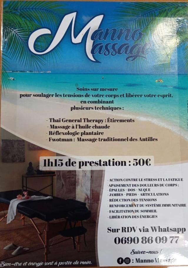 Agreable Appartement A 2 Pas Des Plages Le Gosier  Exteriér fotografie